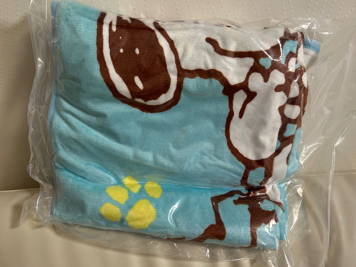 ☆未使用☆ スヌーピー SNOOPY／ブランケット、毛布、防寒、寝具、ひざ掛け／ピーナッツ PEANUTS／アミューズ品