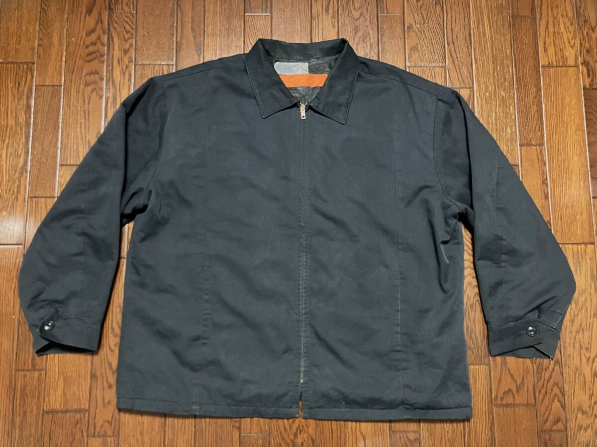レッドキャップ ＲＥＤＫＡＰ ビッグサイズ ワーク ジャケット 黒 ブラック ＸＸＬ 大きい ワークコート