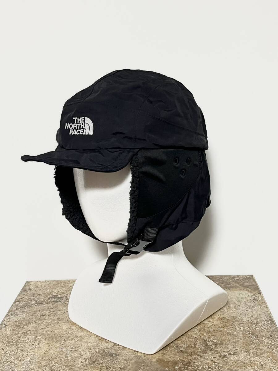 美品★THE NORTH FACE/ノースフェイス SUMMIT SERIES Expedition Cap/エクスペディションキャップ 帽子 ボア M ゴールドウィン