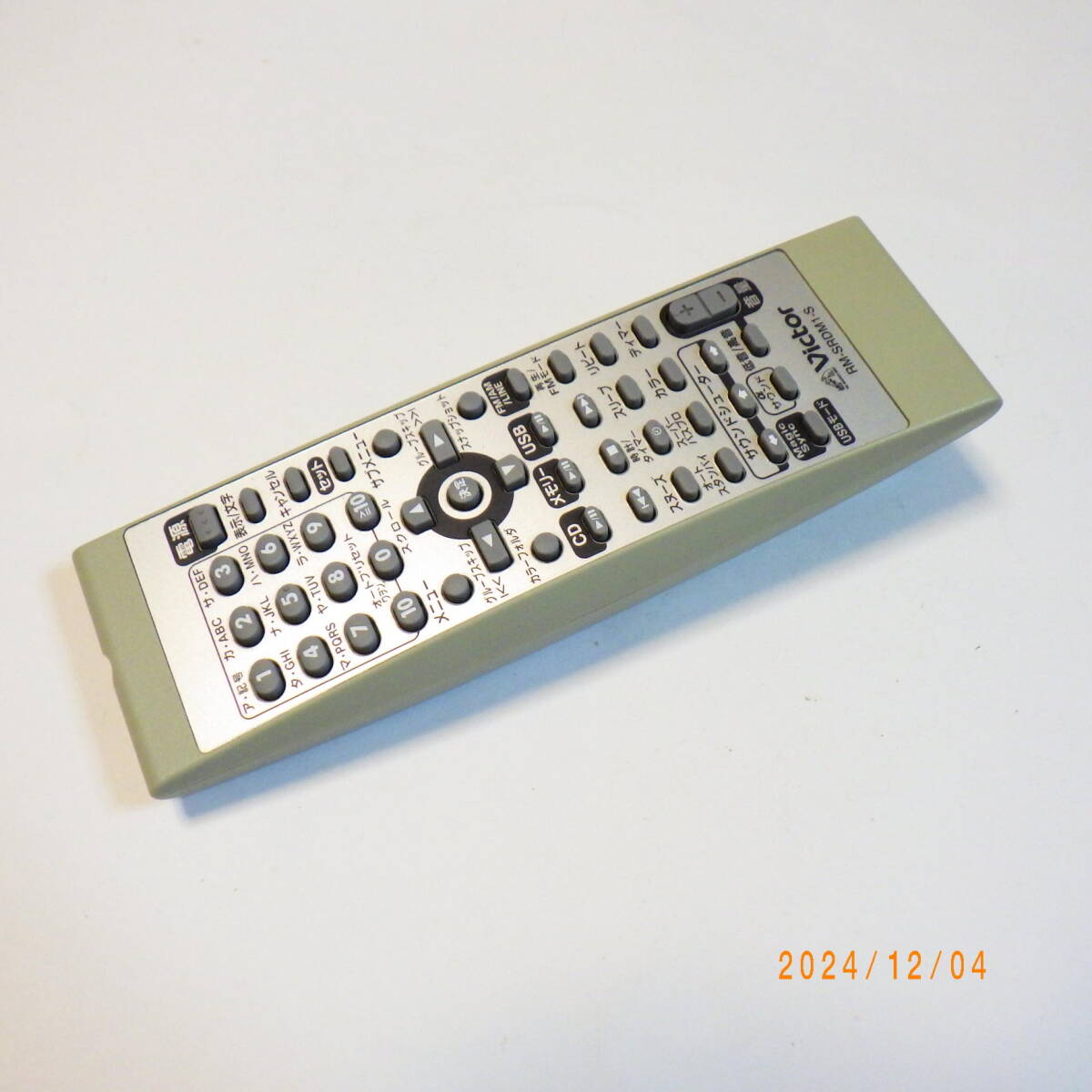 ビクター RD-M1用リモコン Memory Clavia用リモコン Victor ラジカセ メモリークラビア 純正品