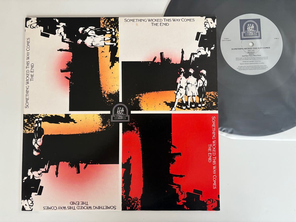 【UKオリジナル】THE ENID / Something Wicked This Way Comes LP 83年自主リリース盤 Enid3 エニド,英国プログレ,BRITISH PROG,再始動5th