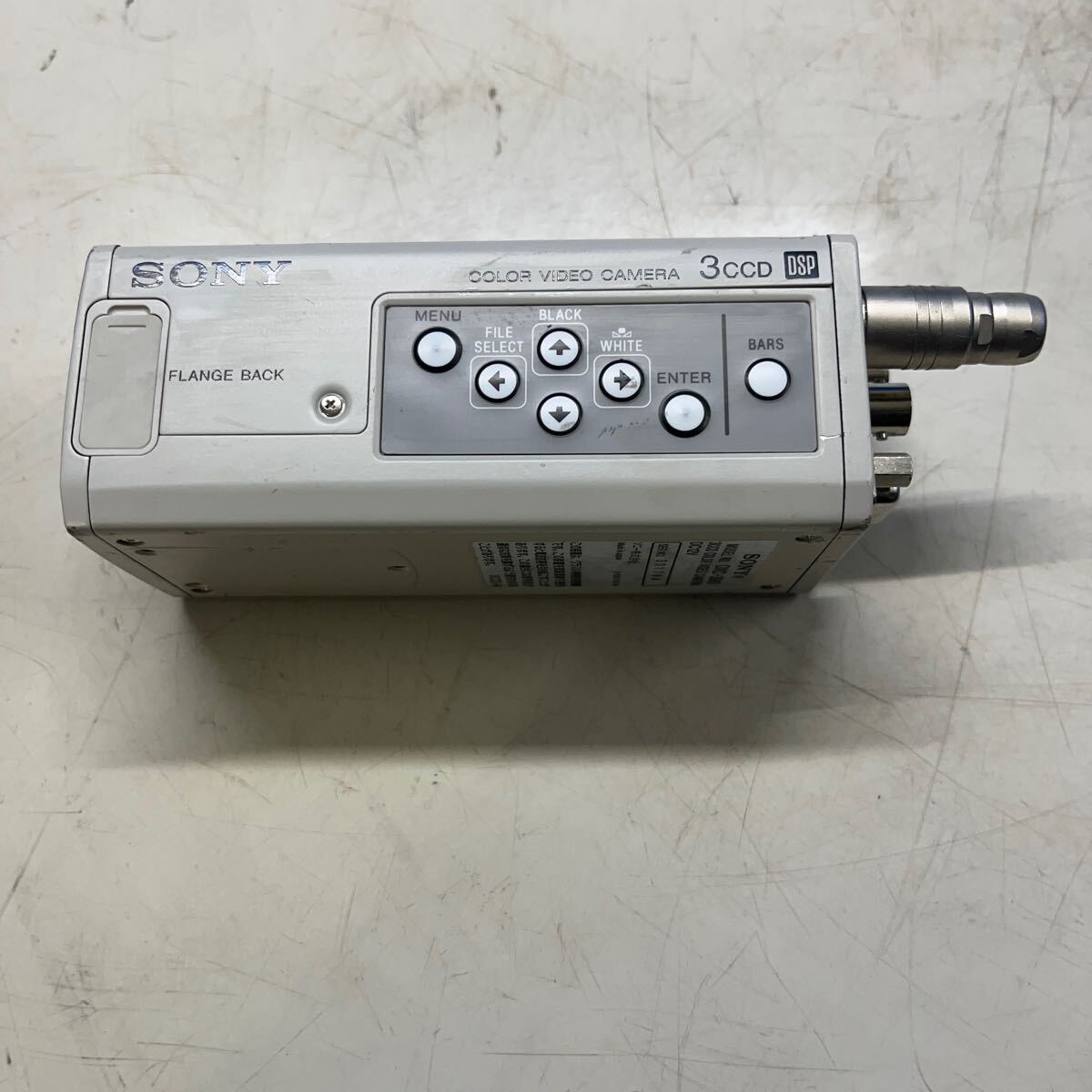 SONY DXC-390 3CCDカラービデオカメラ　動作未確認　 