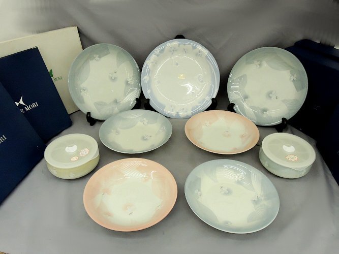 HANAE MORI プレート他 まとめて YAMAKA 陶磁器 皿 レンジパック made in Japan 日本製 中古美品 モリ ハナエ