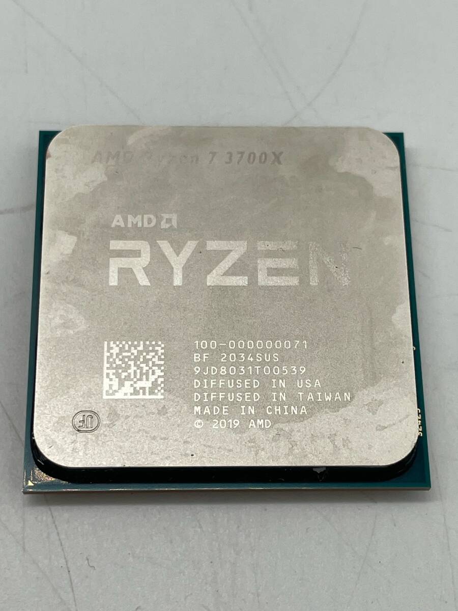 K5043B◆ 【動作確認済】 AMD CPU Ryzen ライゼン 7 3700X 8コア16スレッド AM4 CPU PCパーツ 自作PC 