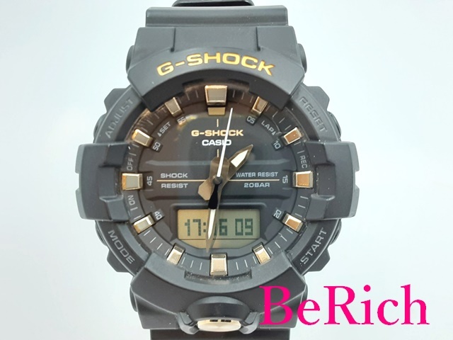 カシオ CASIO G-SHOCK GA-810B メンズ 腕時計 黒 ブラック 文字盤 ウレタン 樹脂 アナログ デジタル アナデジ クォーツ 【中古】 ht4751