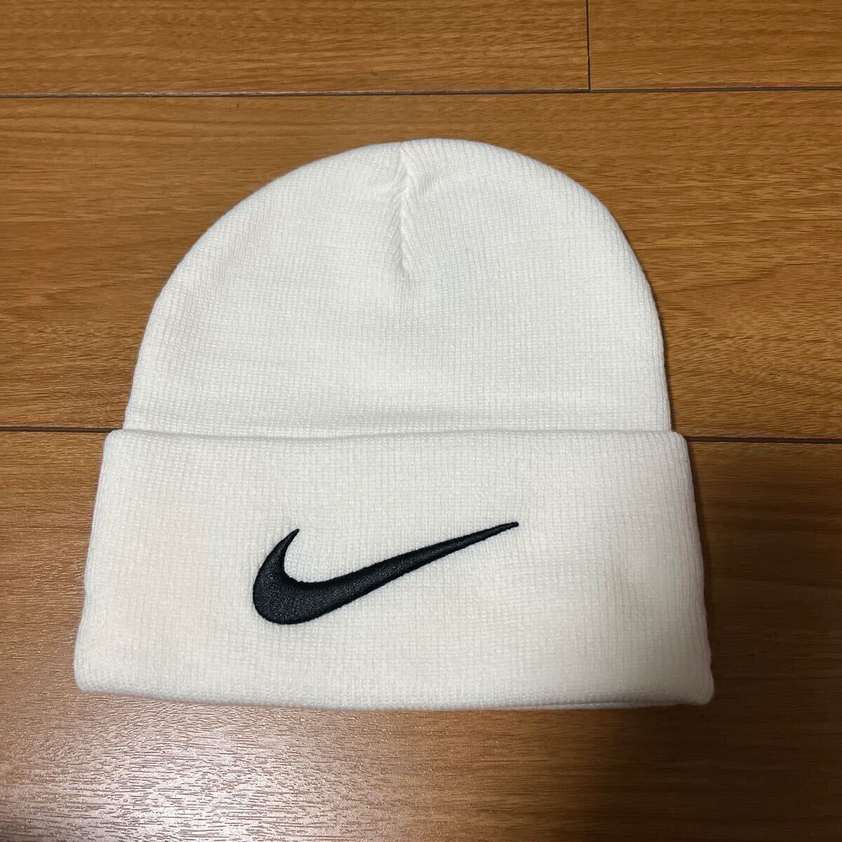 [新品]Nike × Stussy Cuff ビーニー ニット帽(検:ジャケット パーカー パンツ デニム キャップ スウェット スエット キーホルダー)