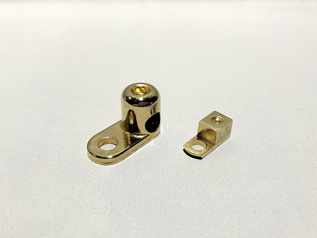 金メッキアースブロック【4ゲージ用・8ゲージ用】セット ★当時モノ★