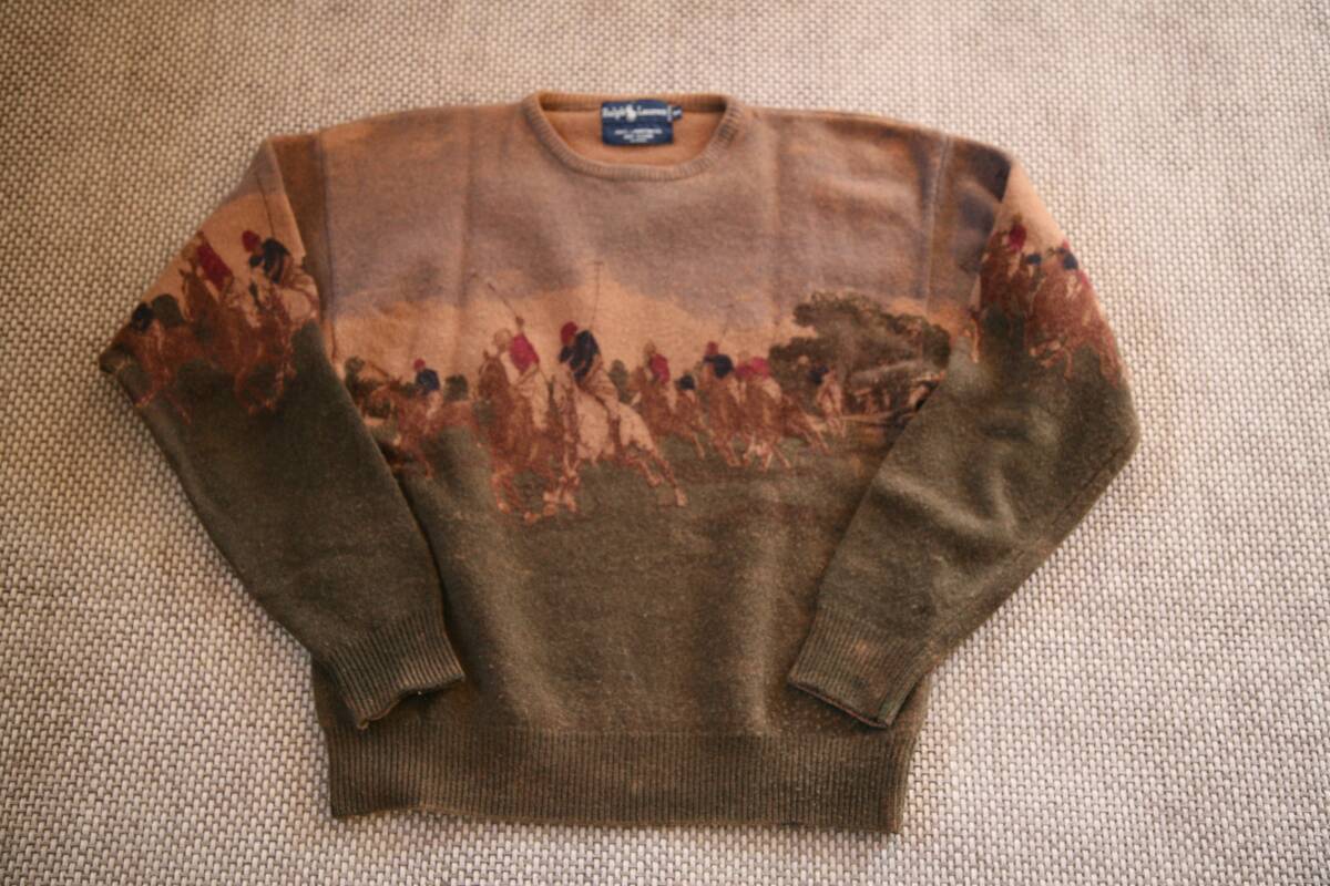希少　RALPH LAUREN　ラルフローレン　ヴィンテージ　ニット　Sサイズ　Mサイズ