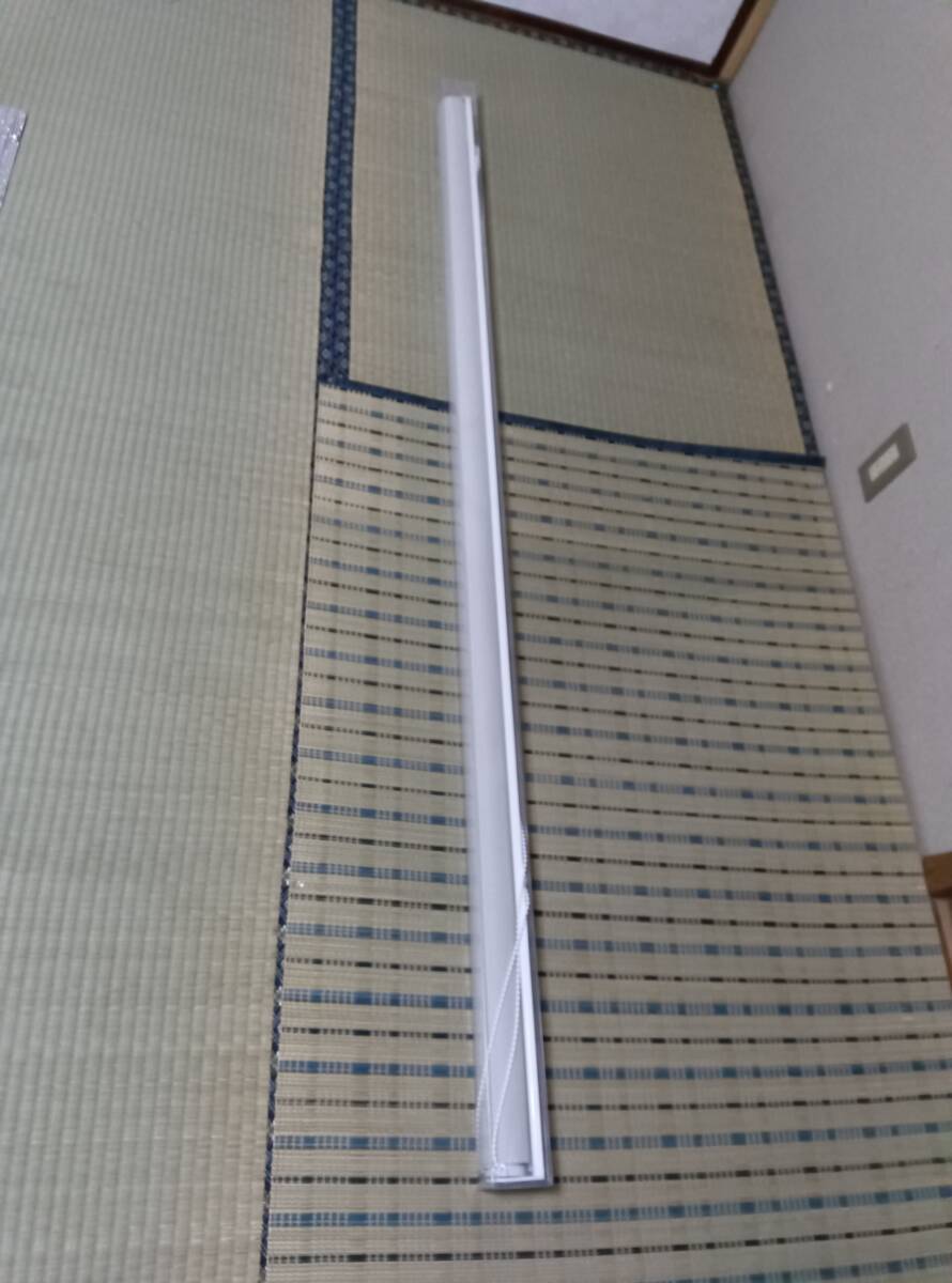 TOSO　ロールスクリーン　幅1800mm　金具なし　トーソー　ミックス　クリーム R501　遮光３級　カーテン