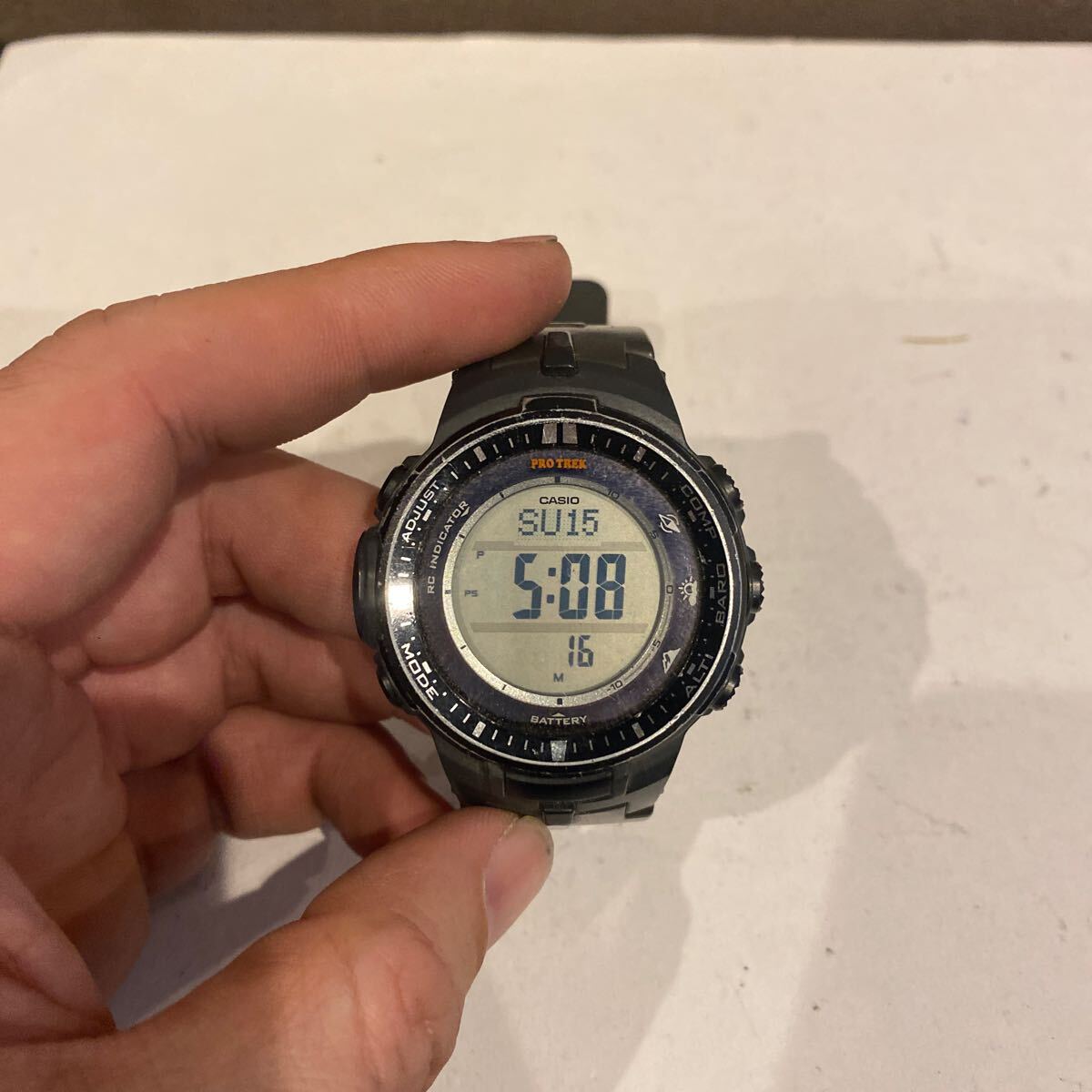 希少　 CASIO カシオ　 PROTREK プロトレック　PRW-3000 稼働品