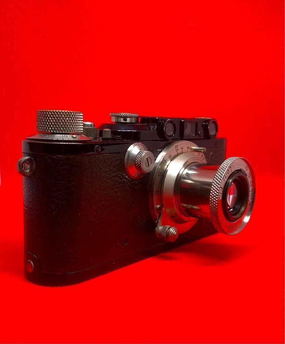 Leica DⅢ D3 (DII改)Black1931年製8万番台ペイント＋ニッケル エルマーL50mm F3.5付