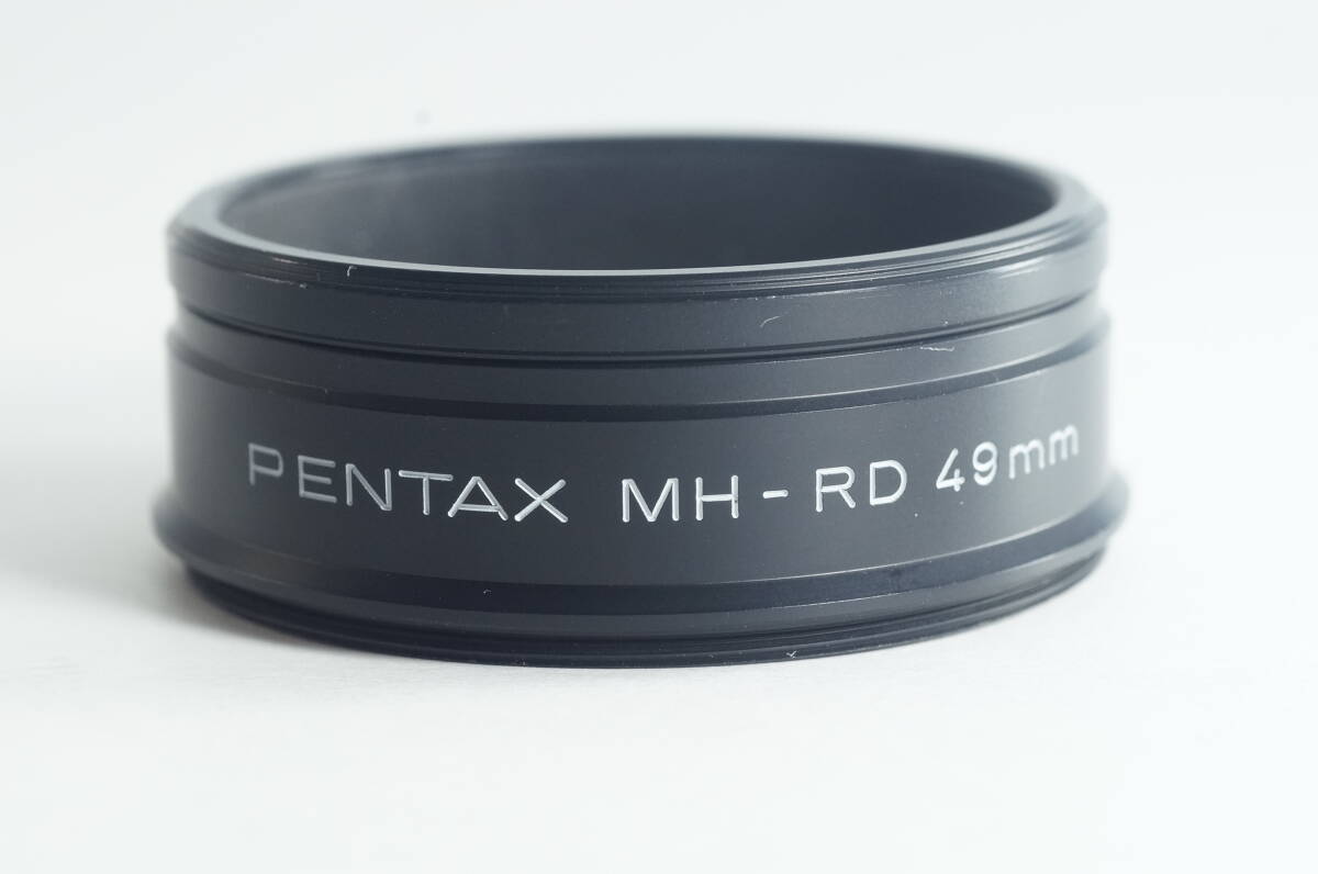 PH7群『とてもキレイ』PENTAX MH-RA 49mm FA43mm F1.9Limited用 49mm径 ネジ込み式 ペンタックス メタルフード