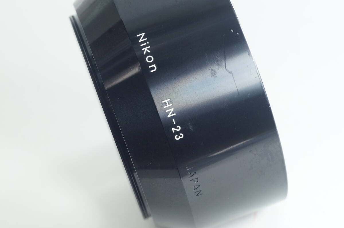 影OG『並品』 NIKON HN-23 Ai80-200mm F4S AF85mm F1.8 TC-E2 ニコン レンズフード