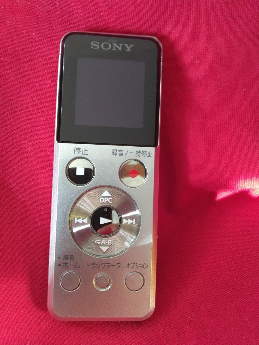 録音のみ確認済み 画面薄いためジャンク扱い ソニー Sony ICD-ux544f icレコーダー ボイスレコーダー 集音器 レコーダー 録音