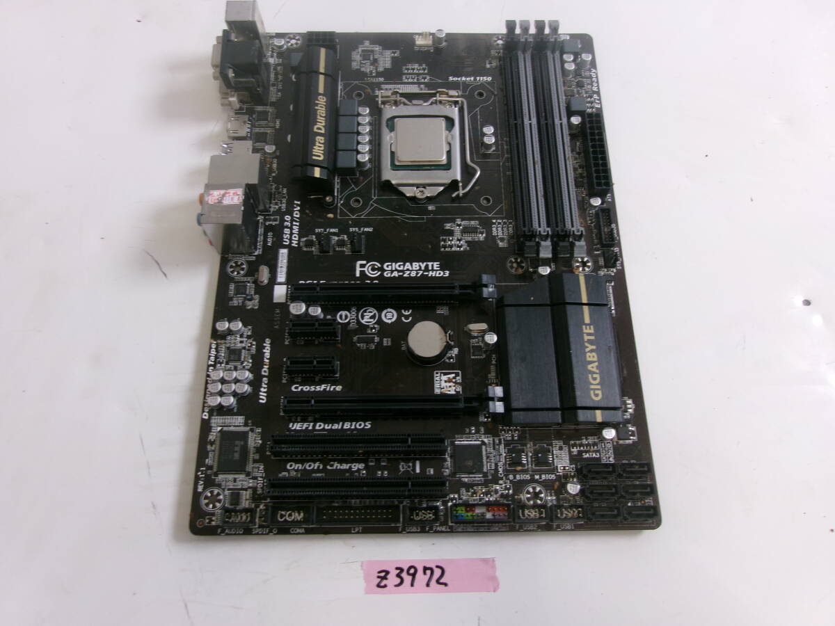 (Z-3972)GIGABYTE マザーボード GA-Z87-HD3 現状渡し