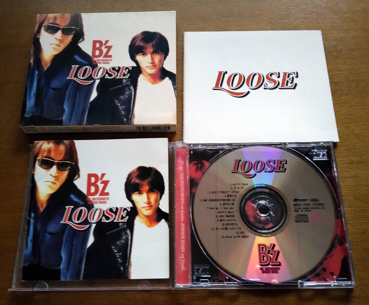 《外装ケース付き 盤面傷無し》B'z（ビーズ） LOOSE ルーズ