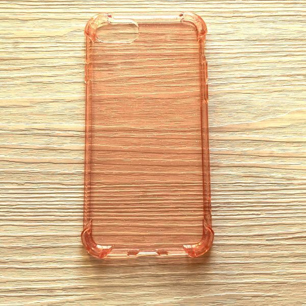 iPhone SE2 / SE3　クッション　ピンク　ストラップホール　管理104-41