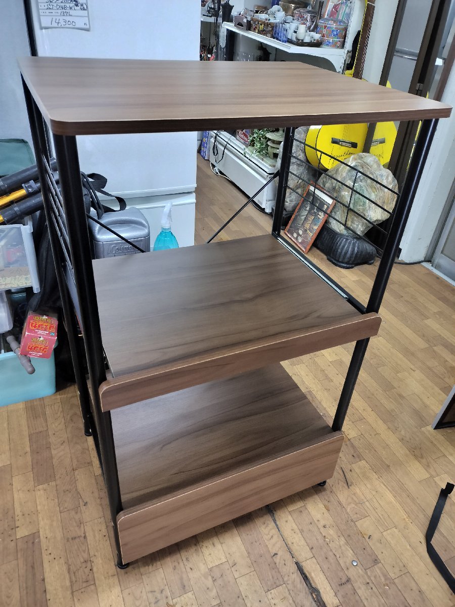 ★☆ニトリ　レンジラック　キッチンラック　レンジ台　58.9×46.8×100.6㎝　小樽より☆★