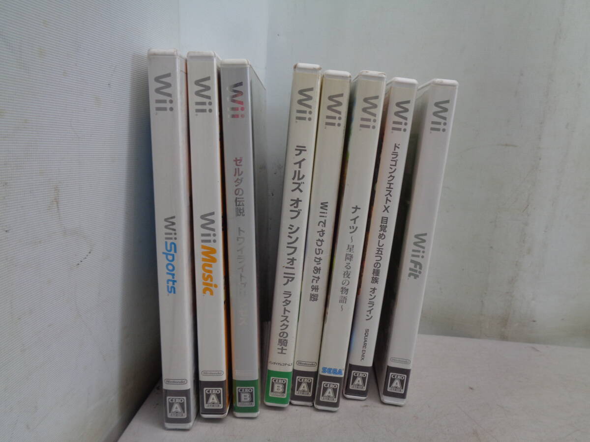 C2003 任天堂　nintendo　Wii ソフト 8枚　まとめ売り / Ⅹ-4