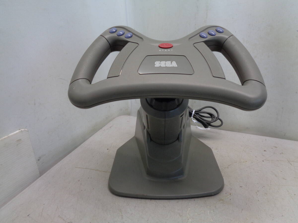 C2038　SEGA　セガサターン レーシングコントローラー HSS-0115 / AC-2 / ④サイズ