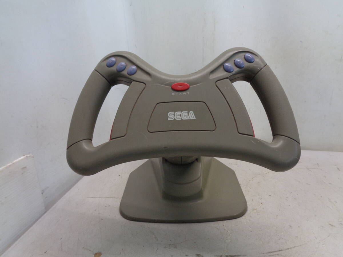 C2039　SEGA　セガサターン レーシングコントローラー HSS-0115 / AC-2 / ④サイズ
