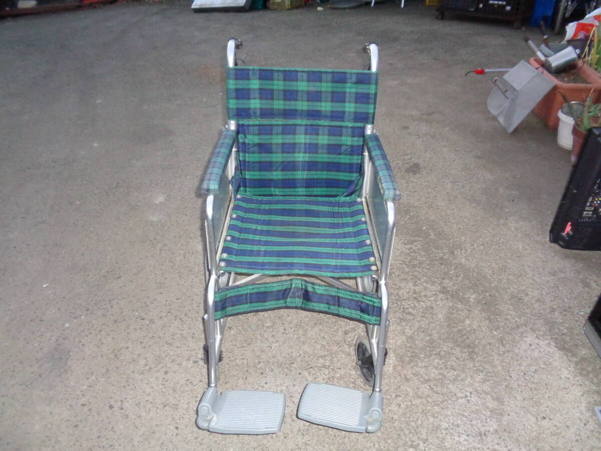 C2158 介助用 車いす 車椅子 超軽量 コンパクト 折り畳み 山上