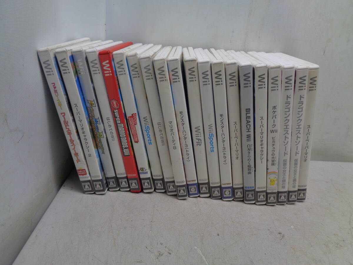 C2169 任天堂　nintendo Wii ソフト　25枚 /①X-4 / ③サイズ