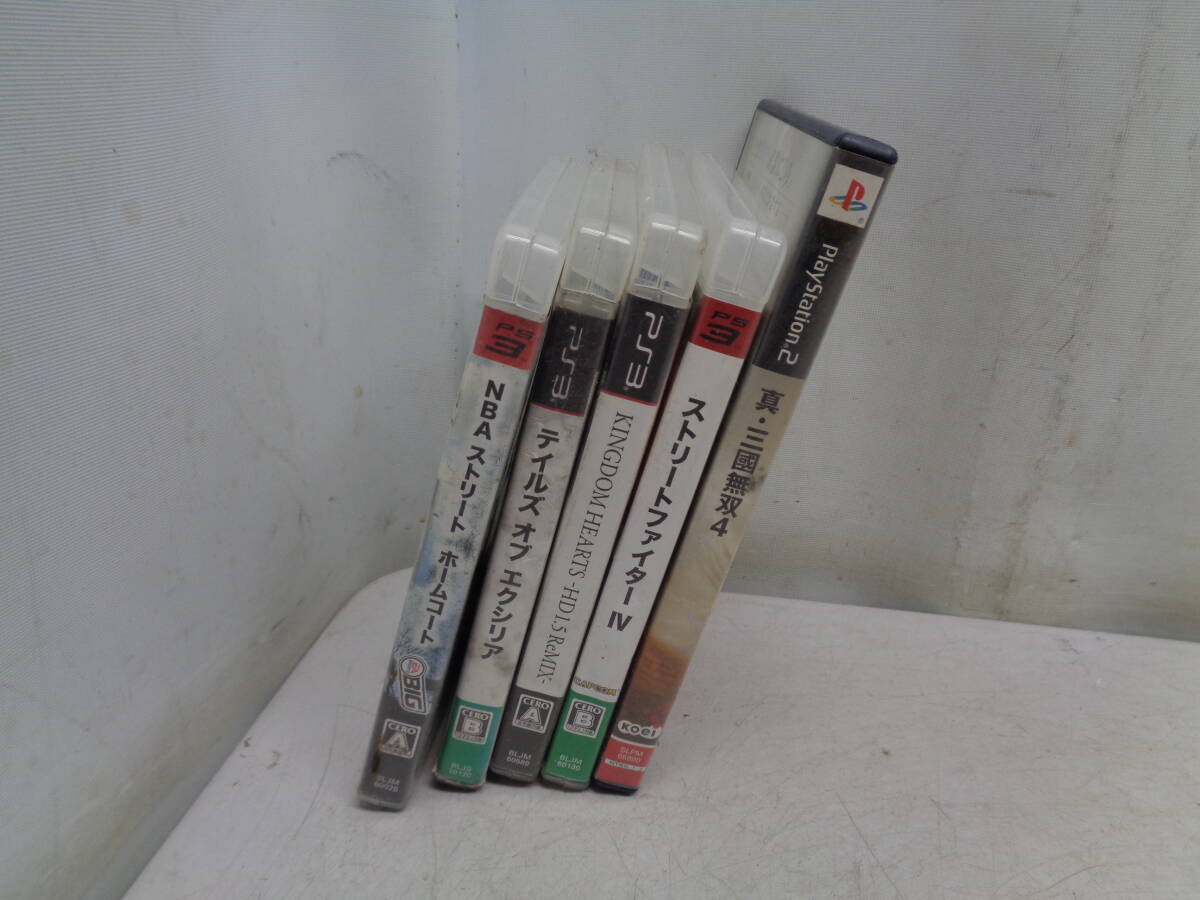 C2170　SONY　ソニー　プレステ2　プレステ3　ソフト　まとめ売り　/ ①X-4 / ①サイズ