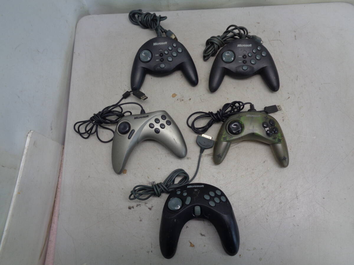 C2193　マイクロソフト Microsoft SideWinder gamepad(×2) SideWinder Freestyle pro(×1)　他 / ①C-2 / ②サイズ