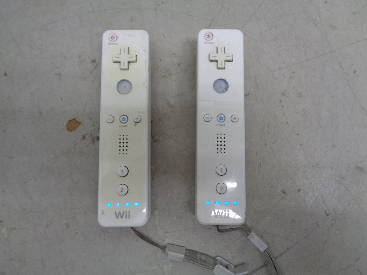 C2206　任天堂　nintendo 純正　Wii リモコン　2個 / ①C-3 / ①サイズ