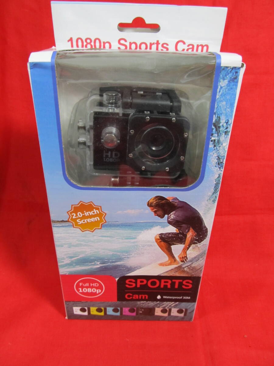 ●未使用●HDスポーツ　アクションカメラ/30気圧・2インチ画面・HD Cam アクティブ高画質ムービーカム