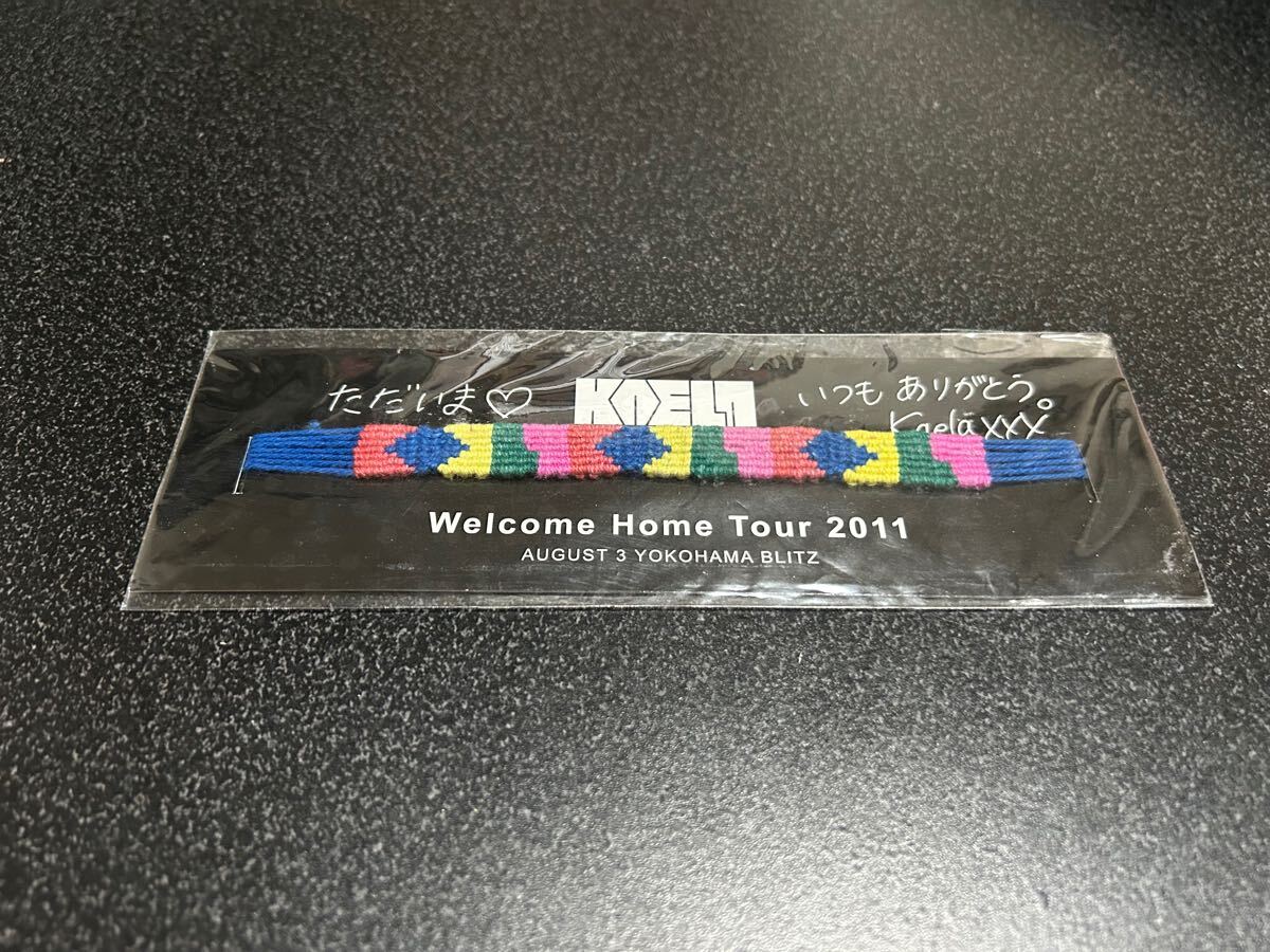 木村カエラ 非売品 ライブ限定 ミサンガ Welcome Home Tour 2011 ＠ 横浜BLITZ 2011.8.3 