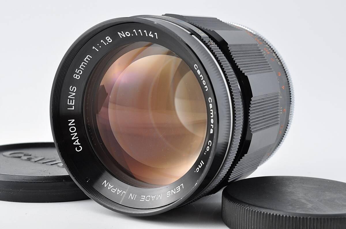 canon lens 85mm f1.8 for leica l39 mount キャノン ライカ lマウント l39マウント用 leitz 