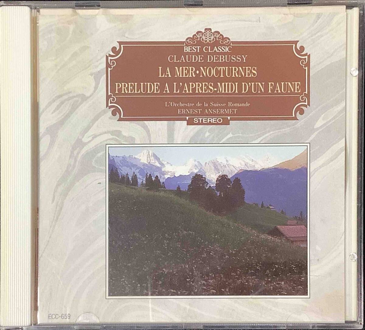 【クラシックCD】CLAUDE DEBUSSY (クロード・ドビュッシー) 『海』『夜行性』 スイスフランス語圏管弦楽団 CD-15752