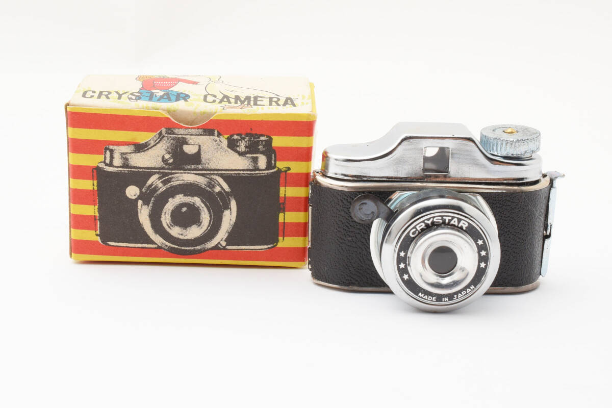 ＊E767＊CRYSTAR CAMERA クライスター 豆カメラ ミニカメラ トイカメラ フィルムカメラ 希少 貴重 レア 年代物 アンティーク