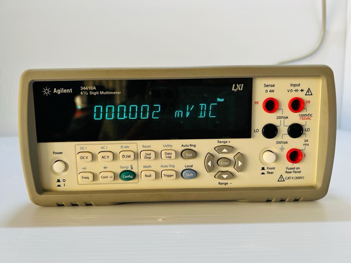  Agilent アジレント 34410A 6 1/2 Digit Multimeter デジタルマルチメーター 