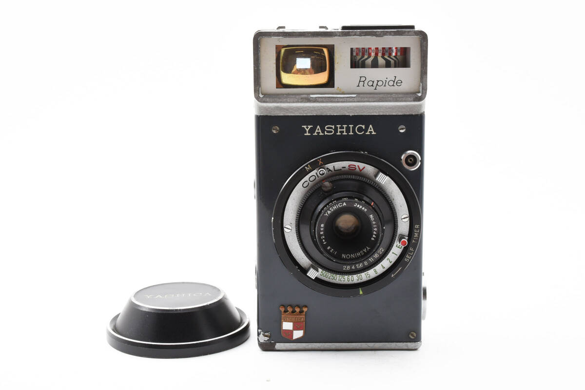 【超希少品★】Yashica Rapide ヤシカラピード 35mm ハーフ フィルム カメラ Yashinon 1:2.8 f=28mm #M11361