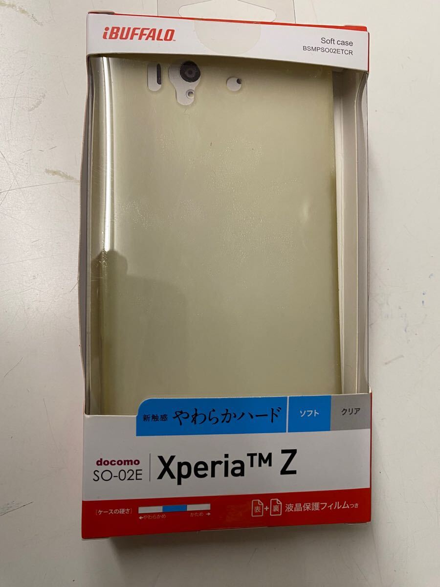 BUFFALO ＜新感覚やわらかハード ソフトケース＞ docomo SO-02E Xperia TM Z