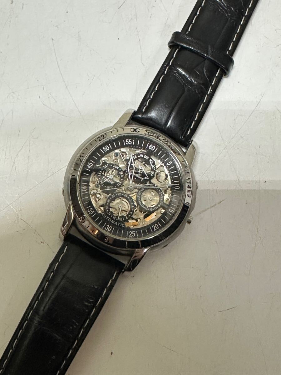 A621 gallucci ガルーチ　腕時計　自動巻き　スケルトン　機械式　メンズ　現状