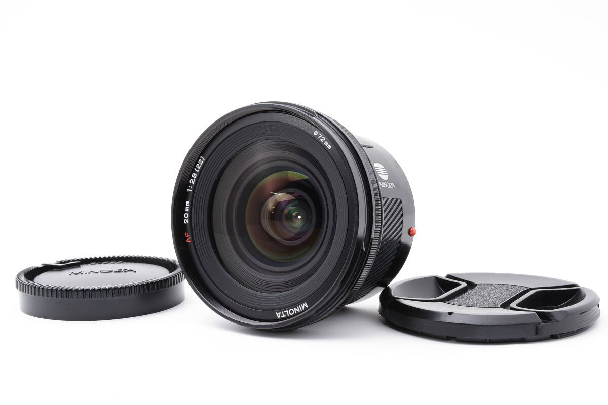 ★☆【美品！】 #2300177 Minolta ミノルタ AF 20mm F2.8☆★