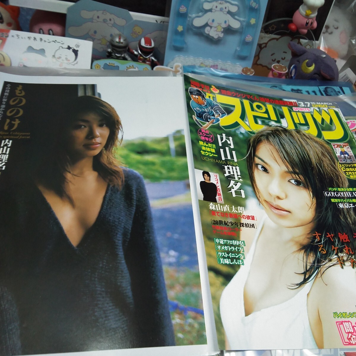 切り抜き　その43　内山理名　6ページ　表紙あり