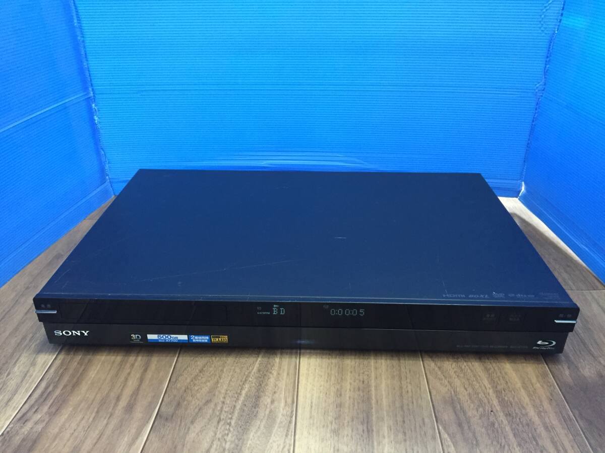 SONY ソニー BD/HDDレコーダー BDZ-AT700 中古品5185