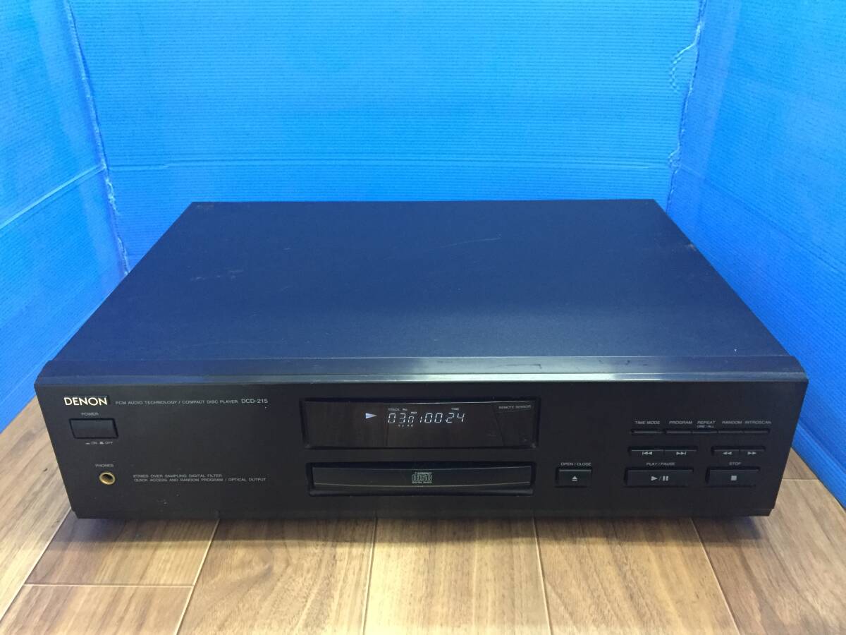 DENON デノン DCD-215 AUDIO CDプレーヤー　中古品5239