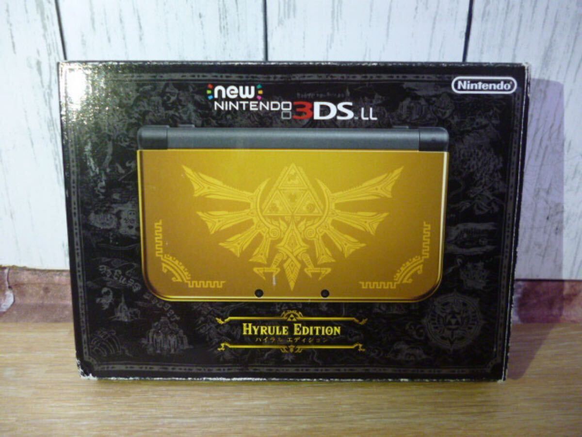 o☆★Newニンテンドー3DS LL ハイラル エディション＋バーチャルコンソールソフト●42タイトル付【動作確認済】☆★