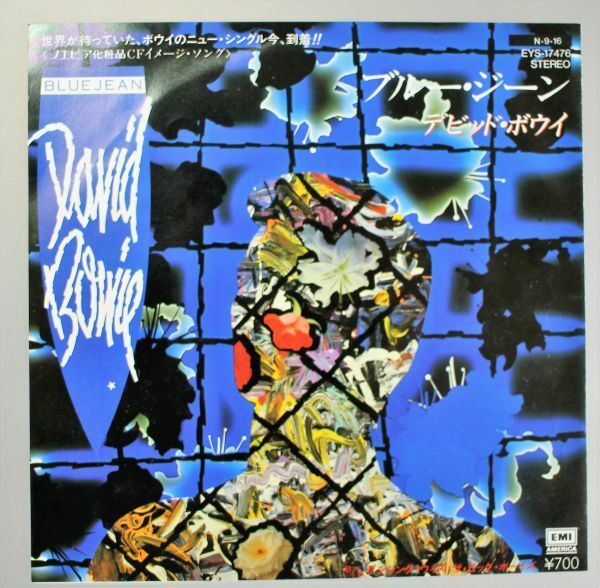 T-802 美盤 David Bowie(デビッド・ボウイ) Blue Jean(ブルー・ジーン) Dancing With The Big Boys EYS-17476 45RPM
