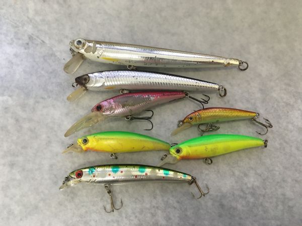 名称不明 ミノー 7個セット