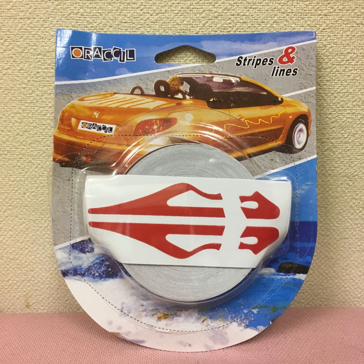 デコライン 汎用 ピンストライプ★カラーレッド　未使用　未開封品　エブリィ　ハスラー♪♪