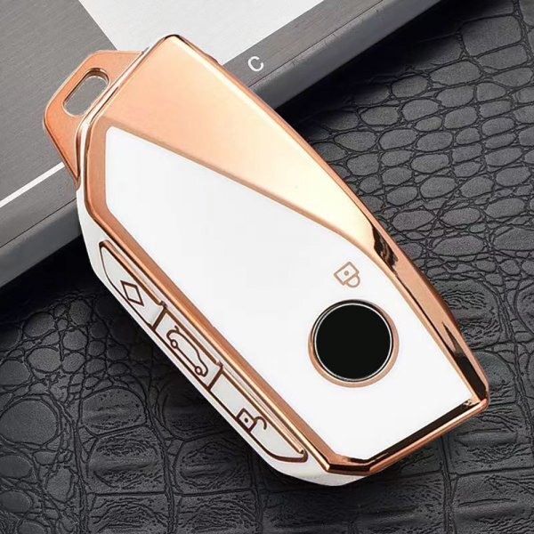 BMW キーケース キーカバー F95 F96 G81 G70 G05 G06 G07 G09 G60 G61 U10 U11 U06 I20 など アクセサリー 白金