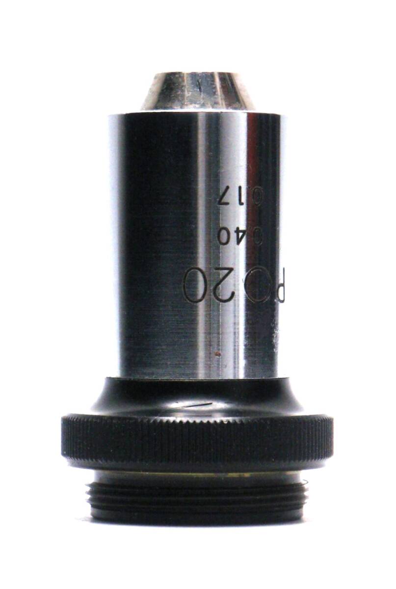 [JN810498Ob]●Olympus PO20 0.40 0.17偏光顕微鏡対物レンズ。デシケーター保存。ケース無し、簡易確認USED【匿名配送】