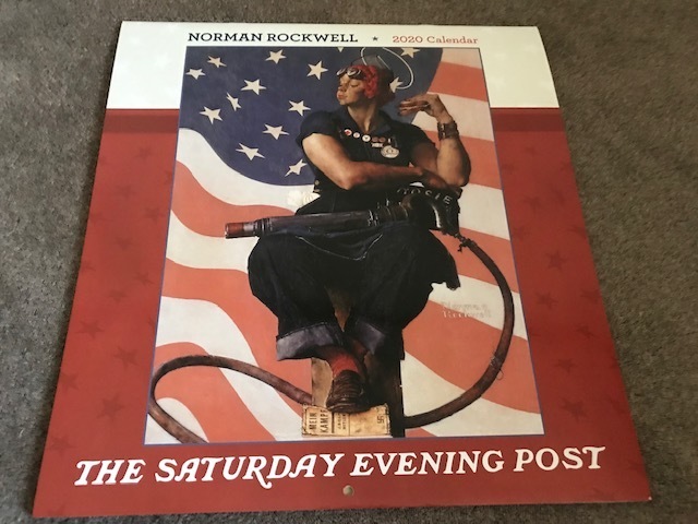 ノーマン・ロックウェル Saturday Evening Post Norman Rockwell 2020 カレンダー 